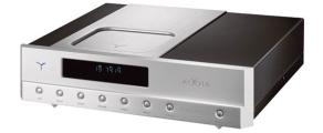 Audia Flight One cd speler met supertube-clock